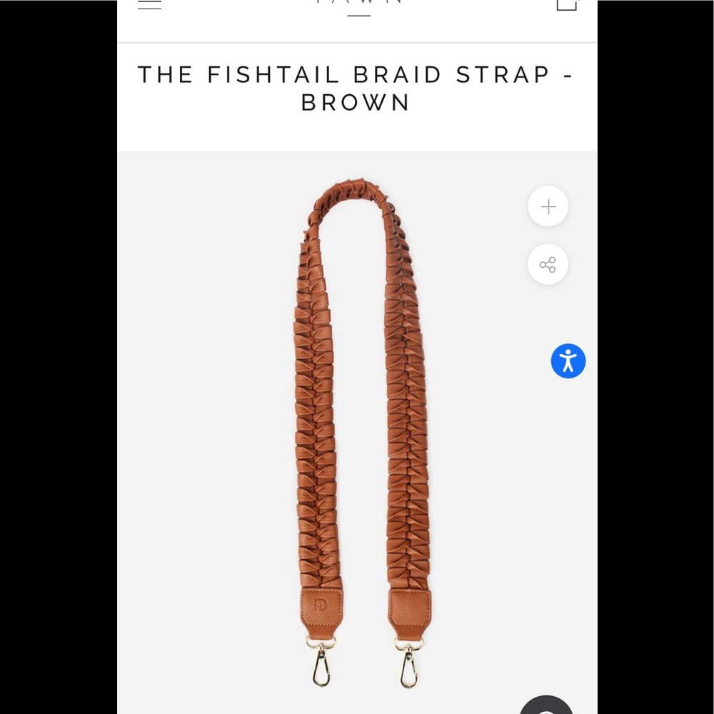 FAWN DESIGN Fish tail braid strap
